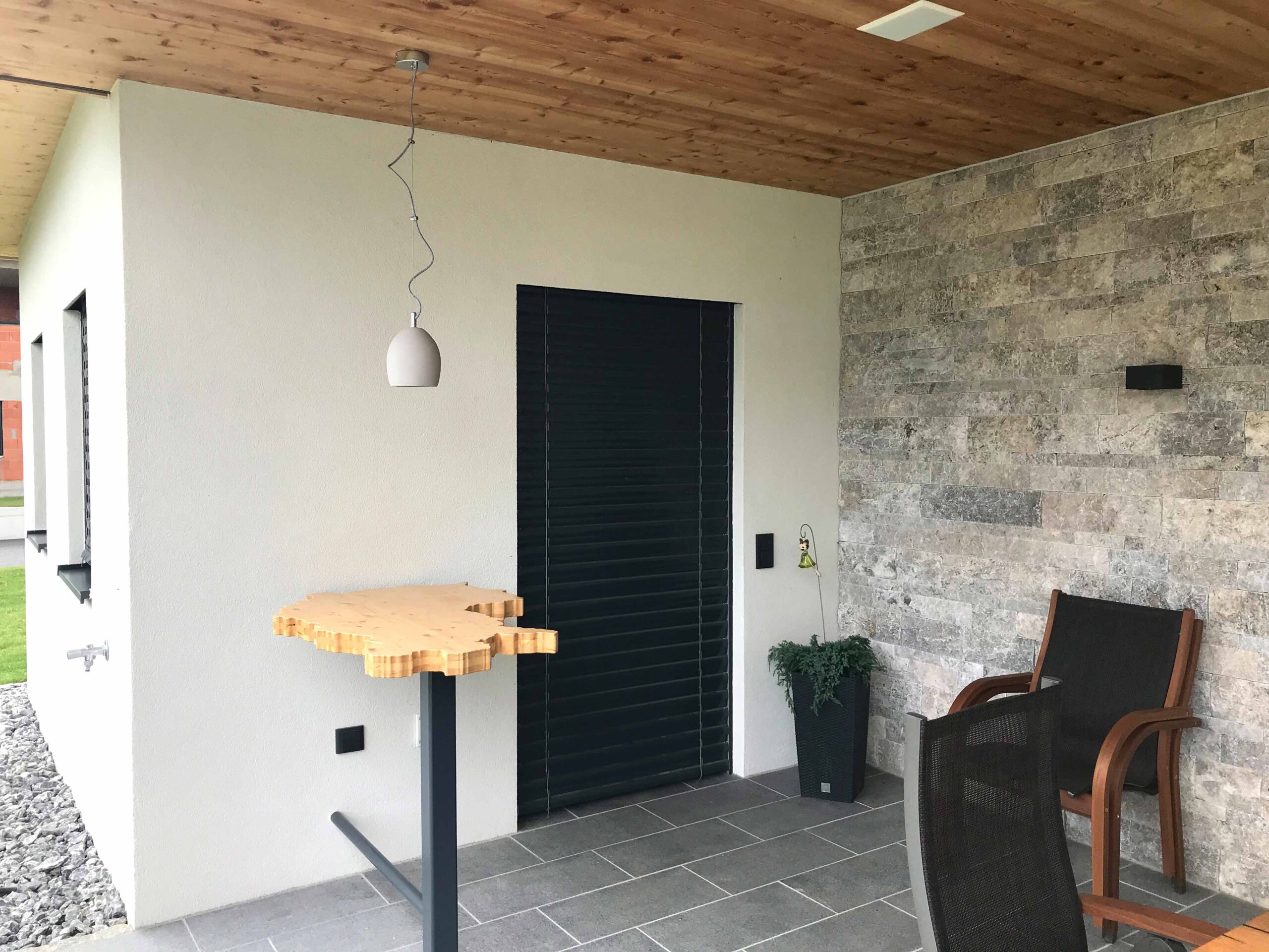 Terrasse Smart Home Jalousien